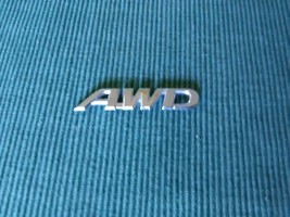 AWD chrome emblem. Used OEM - £9.43 GBP