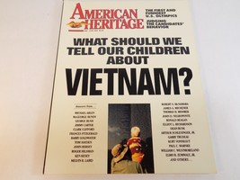 AMERICAN HERITAGE MAGAZINE MAY/JUNE 1988 39/4 WHAT SHOULD WE TELL OUR CH... - £4.69 GBP