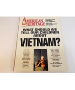AMERICAN HERITAGE MAGAZINE MAY/JUNE 1988 39/4 WHAT SHOULD WE TELL OUR CH... - $5.93