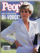 ORIGINAL Vintage March 11 1996 People Magazine Princess Diana Divorce - £31.37 GBP