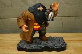 Harry Potter 2001 Mattel Hagrid&#39;s Gift Hedwig Owl in Cage Large Display ... - $28.70