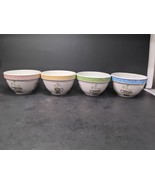 Signature Housewares Riviera Van Beers Coffee Shop Bowls, Set of 4 Stone... - $602.13 MXN