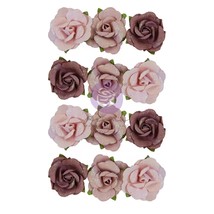 Prima Marketing Paper Flowers 6/Pkg-Magical Land, Lost In Wonderland P930363 - $15.03