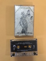 Metallica ‘…And Justice For All’ Cassette - £58.54 GBP
