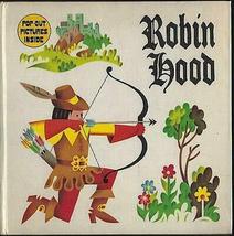 Robin Hood Pop-Up Pictures Retold by Lomie Leete-Hodge 1974 Children&#39;s Book [Har - £62.50 GBP