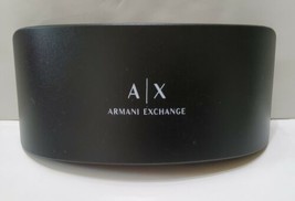 Armani Exchange AX Large Case for Glasses Sunglasses Black Hard Clam Shell - £9.80 GBP