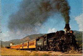 Denver and Rio Grande Narrow Guage Train in Silverton CO Postcard PC21 - £3.92 GBP