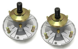 2 Spindle Assemblies Replace John Deere Spindle AM144608 - £63.26 GBP