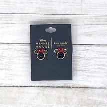 Kate Spade Minnie Mouse Stud Earrings Disney Style O0RU3218 New With Tags - $47.52