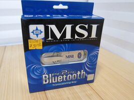 Vintage NOS MSI PC2PC Bluetooth Transceiving Key - $14.99