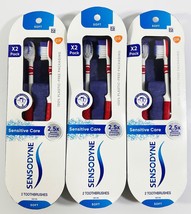 Sensodyne Sensitive Care 2pk Soft Toothbrushes Set of 3 (6 toothbrushes ... - £11.59 GBP