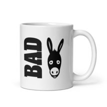 Badass Coffee &amp; Tea Mug Cup For Dad Uncle Father Brother With Donkey Mule Head J - £15.92 GBP+