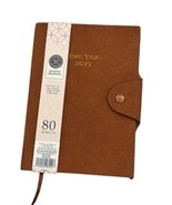 Modern Expressions Guided Journal Our Own Story Book Brown Suede Cover G... - £13.11 GBP