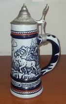 1976 AVON Collectible Beer Stein with Lid Rocky Mountain Wildlife Made i... - $270.46 MXN
