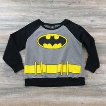 Batman XL Youth Size16 Long Sleeve Sweatshirt Athletic Costume Sport School - £11.83 GBP