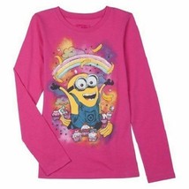 Despicable Me Minions Girls Long Sleeve Shirt  4-5 NWT (P) - £8.28 GBP