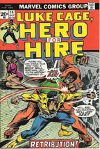 Luke Cage, Hero For Hire Comic Book 16 Marvel Comics 1973 VERY NICE COPY D - £13.85 GBP