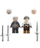 2Pcs The Witcher 3 Wild Hunt Minifigures Geralt Cirilla Fiona Elen Mini ... - $15.39