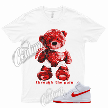 SMILE T Shirt to Match Dunk High Picante Red White Hi Retro - £18.15 GBP+