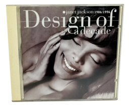 JANET JACKSON DESIGN OF A DECADE 1986/1996 CD A&amp;M 31454 0399 2 - $6.73 CAD