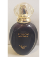 Poison CHRISTIAN DIOR Vtg Eau de Toilette Women&#39;s EDT Spray (1 Oz. Bottl... - £47.33 GBP