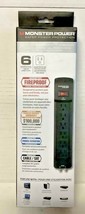 NEW Monster Core Power Black EXP 600 AV EF Surge Protector 6 Outlets 121... - £20.25 GBP