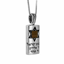 Kabbalah Amulets Pendant Prayer Shema Yisrael Nano Sim Old Jewish Bible ... - £81.87 GBP