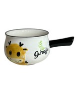 Kitchen Tour French Onion Soup Bowl Cup w/ Handle Baby Giraffe Kids Kits... - £11.34 GBP