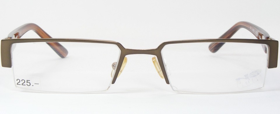 No Limits By Ama 8522 003 Luce Marrone Dorato Unico Raro Occhiali 51-18-140mm Item image 2