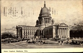 1910 Divided Back POSTCARD- State C API Tol Madison Wi - BK43 - £3.16 GBP