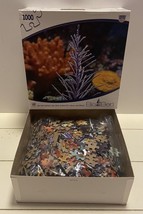 Big Ben Colorful Coral 1000 Piece Jigsaw Puzzle Milton Bradley USA 2012 - £14.33 GBP