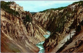 Grand Canyon of the Yellowstone National Park Postcard - £5.49 GBP