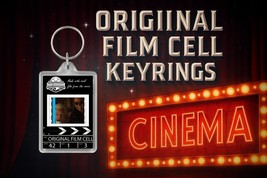 Good Omens Original Film Cell Keyring Stunning Gift Memorabilia - $190.68 MXN