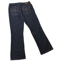 Lauren Ralph Lauren Jeans Bootcut Womens 14 Stretch Dark Wash Embroidery... - $25.00