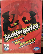 NEW! Hasbro Scattergories Board Game, Ages 13 and up. SEALED! - $10.44
