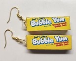 New from Vintage Mini Bubble Yum Gum Fun Food Charms Costume Jewelry Yel... - $12.99