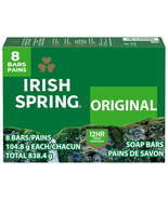 Irish Spring Original Bar Soap for Men – Deodorant Soap with Flaxseed Oil - $34.17 CAD