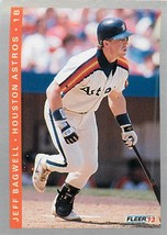 1993 Fleer Jeff Bagwell #46 Houston Astros - £1.40 GBP