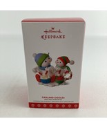 Hallmark Keepsake Christmas Ornament Making Memories Garland Giggles Sno... - $38.56