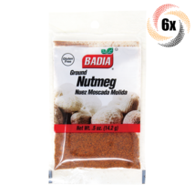 6x Bags Badia Ground Nutmeg Nuez Moscada Molida Seasoning | .5oz | Gluten Free! - £12.17 GBP