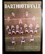 Dartmouth vs Yale 11/4/61 Official Football Program- EXCELLENT CONDITION - $19.53 CAD
