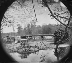 Bridge Mechanicsville Road Chickahominy River, Virginia- 8x10 US Civil War Photo - £6.80 GBP