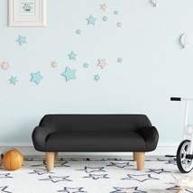 vidaXL Kids Sofa Black - $125.65