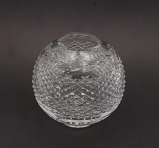 Vintage Waterford Crystal Glandore Glass Rose Bowl Ireland Older Mark Irish - £66.16 GBP