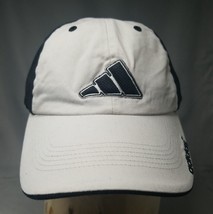 adidas Baseball Hat Cap Black And White Adjustable Back One Size 100% Co... - £9.86 GBP