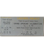 Planet Hollywood at Caesars Palace Grand Opening Celebration 1994 Ticket... - $8.16 CAD