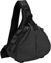 Caden Camera Bag Sling Backpack Camera Case Waterproof With Rain Cover Tripod - £60.18 GBP