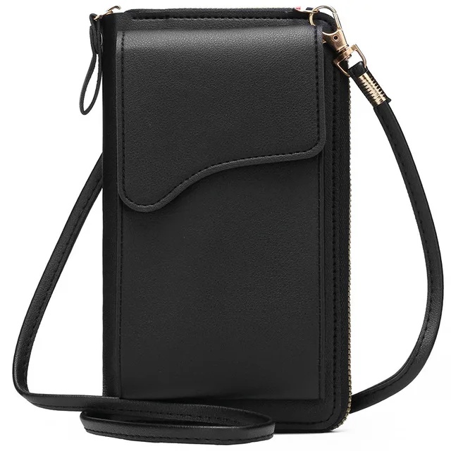 Women&#39;s Small Crossbody Shoulder Bags PU Leather Female Cell Phone Pocke... - $16.97