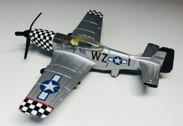 VINTAGE P 51 DIECAST MUSTANG BIG BEAUTIFUL DOLL WWII FIGHTER PLANE NO 63... - $9.74