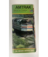 Amtrak National Train Timetable | 1985 - £7.80 GBP